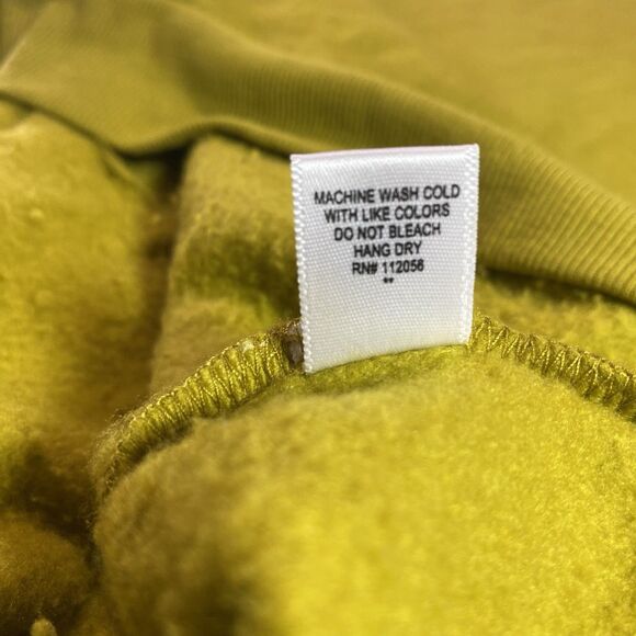 ZENANA Sweatshirt Oversized Tunic Crew Neck Long Line Pockets Womens L Green - Picture 7 of 7